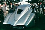 00 Pebble Beach 2000 002. Nice shot of the rear of the Hispano Suiza 'Aerodynamic Coupe'. Photo scanned from film.