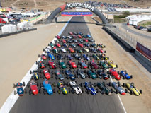The 70 Formula Juniors lined up