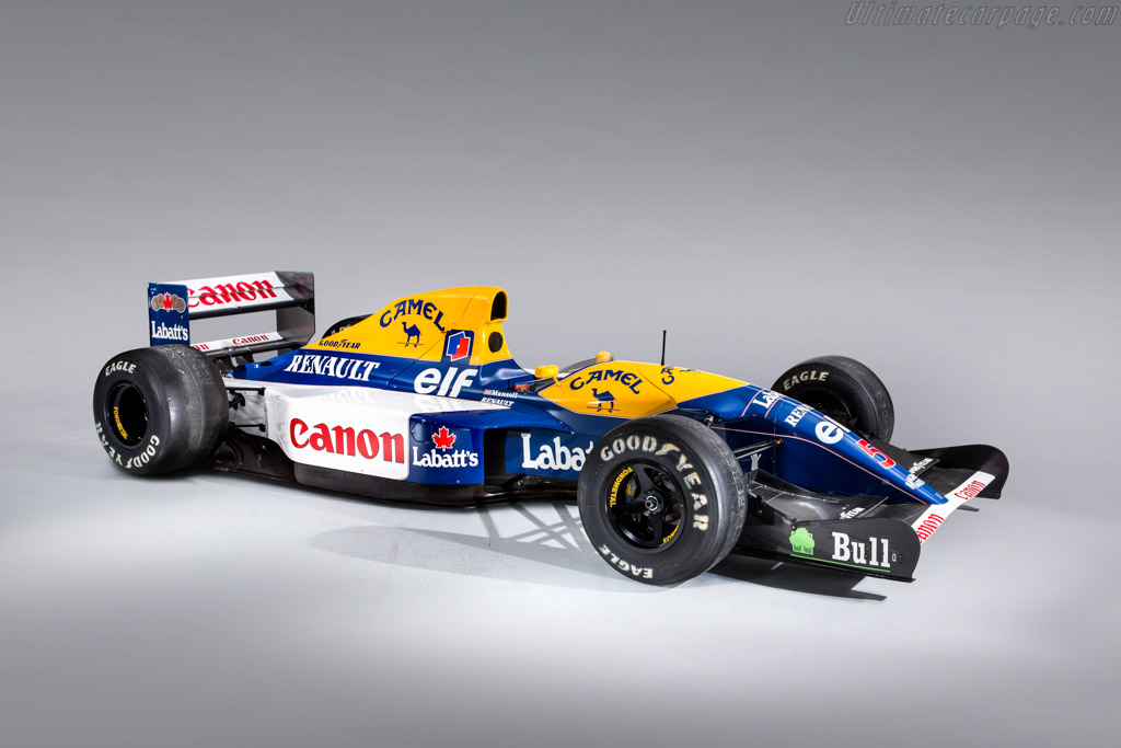 1992 Williams FW14B Renault - Chassis FW14-8 - Ultimatecarpage.com